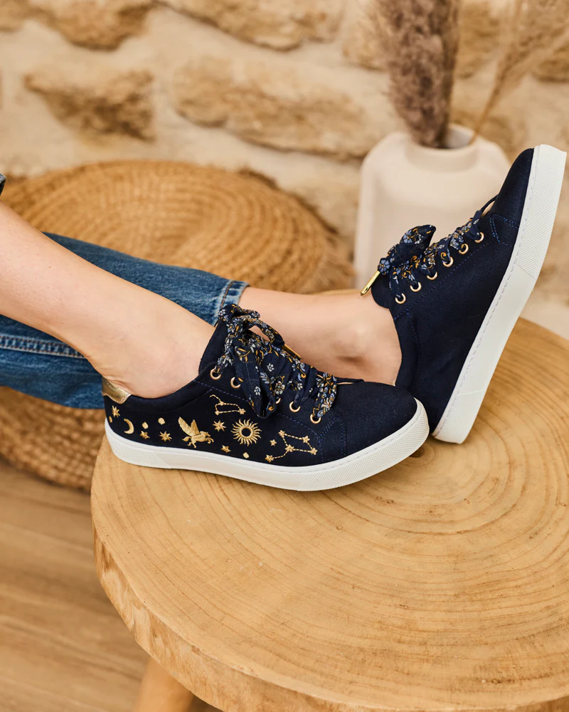 Baskets vegan femme Jardin Secret